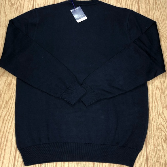 Men’s NWT Alan Flusser V-Neck Long Sleeve Sweater - Picture 7 of 8